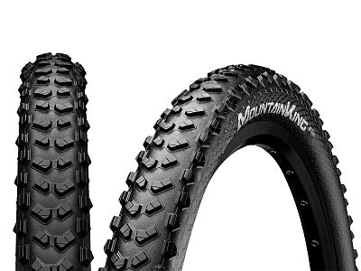 Превью  Велопокрышка CONTINENTAL Mountain King 29" Сталь 180 TPI